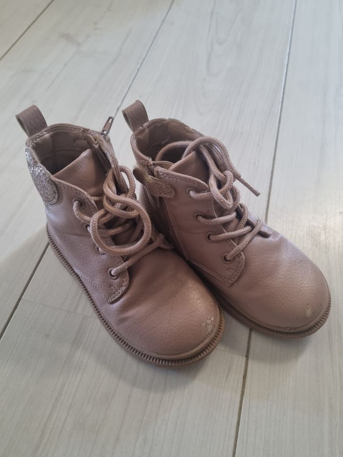 Bottines rose 26