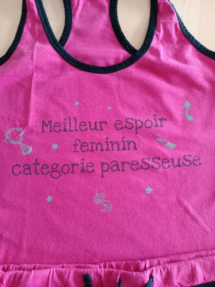 Pyjama short débardeur 36 - photo numéro 2
