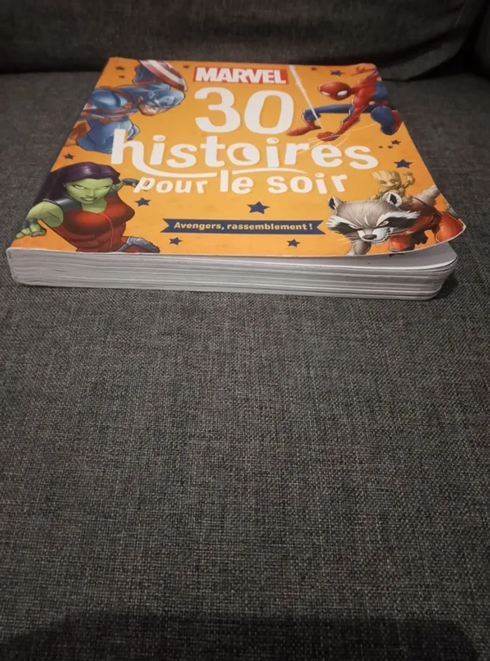 Livre enfant - 30 histoires pour le soir - Marvel Avengers - photo numéro 3
