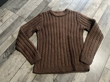 Pull grosse maille