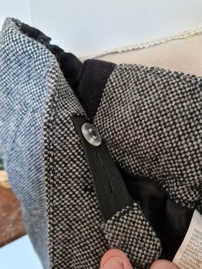 Pantalon creeks en laine neuf avec étiquette taille 40 - photo numéro 3