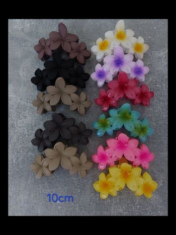 Pince a cheveux fleur 