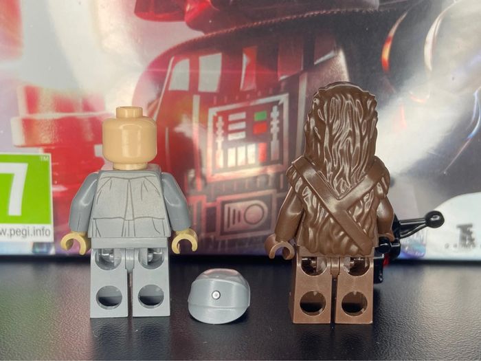Figurines lego star wars Tobias Beckett et Chewbacca - photo numéro 3