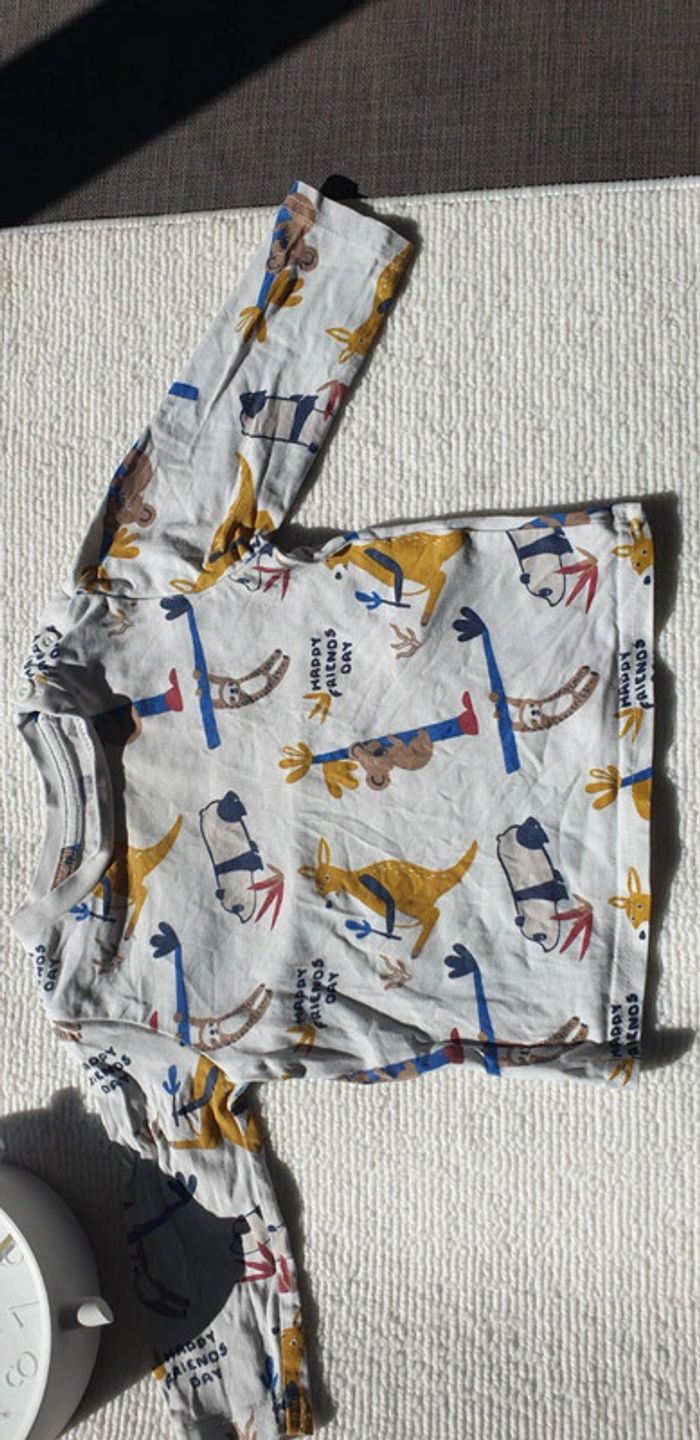 T-shirt animaux 6 mois