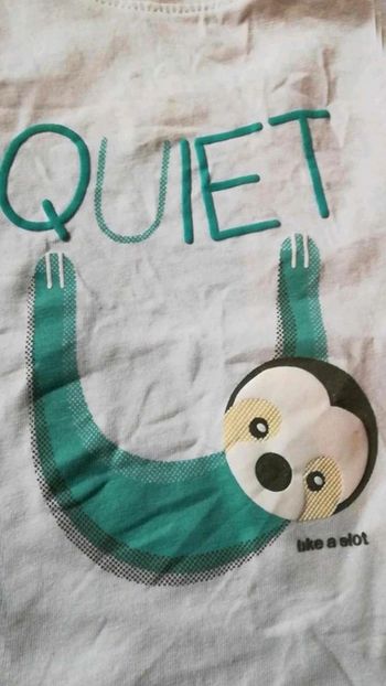 T shirt  manches longues  paresseux