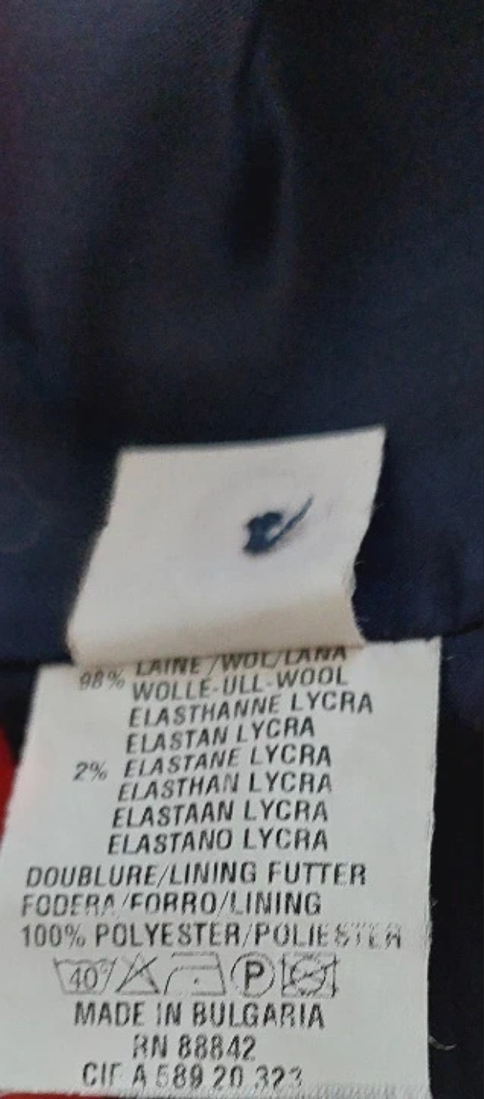 Jupe bleu marine T38 BEST La Redoute - photo numéro 5