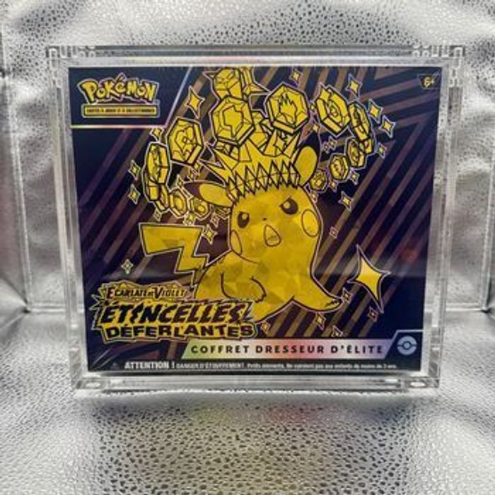 10 protections aimantées en acrylique pour etb Pokémon - photo numéro 2
