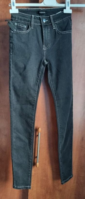 Jeans noir slim taille 34 Miss Bonbon