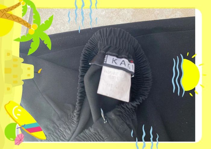 Jupe longue Kakie noire 40 L - photo numéro 7