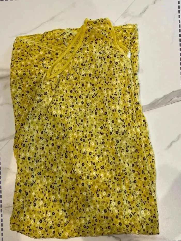 Robe jaune - Taille L - photo numéro 2