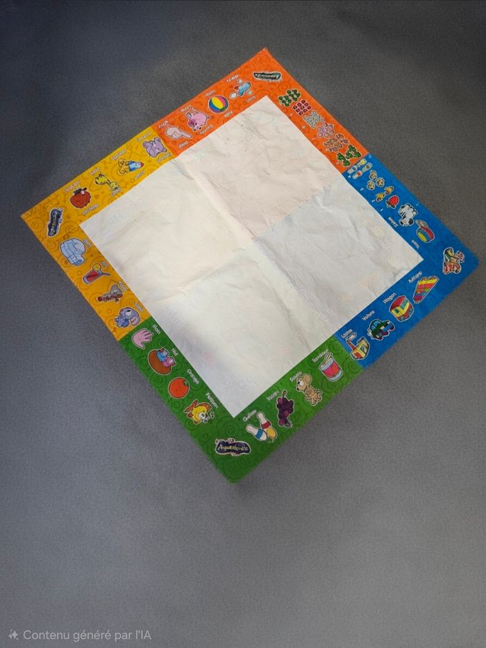 Tapis dessin a eau