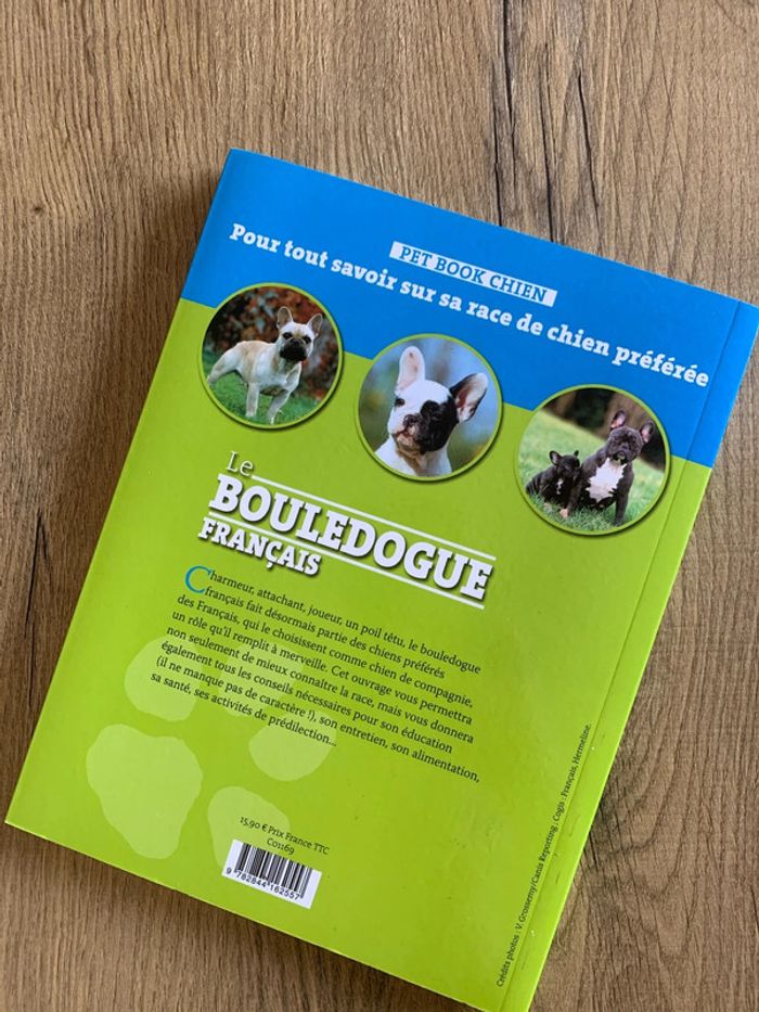 Livre « Le bouledogue français » Artemis Neuf - photo numéro 2