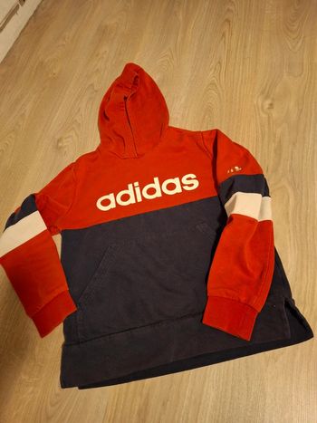 Ancien modele Pull à capuche garçon 14 ans Adidas