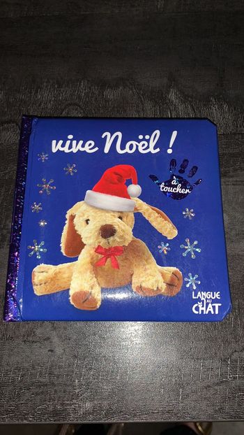 Livre à toucher Vive Noël