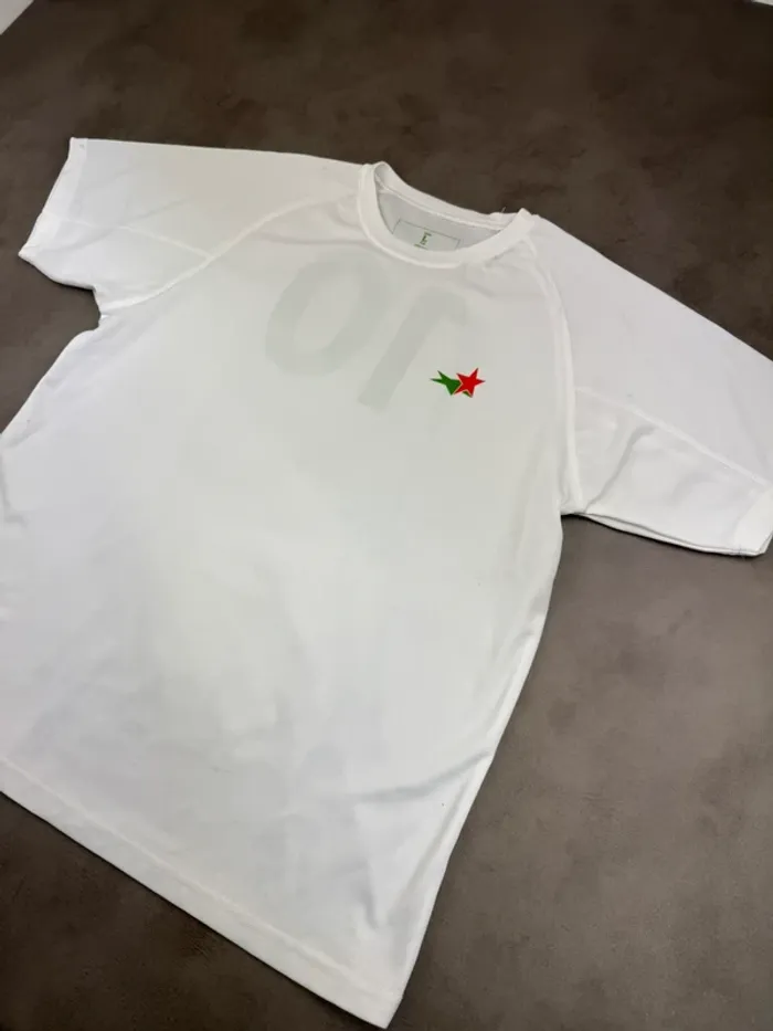 T-shirt Maillot Heineken Blanc Numéro 10 Taille L - photo numéro 2