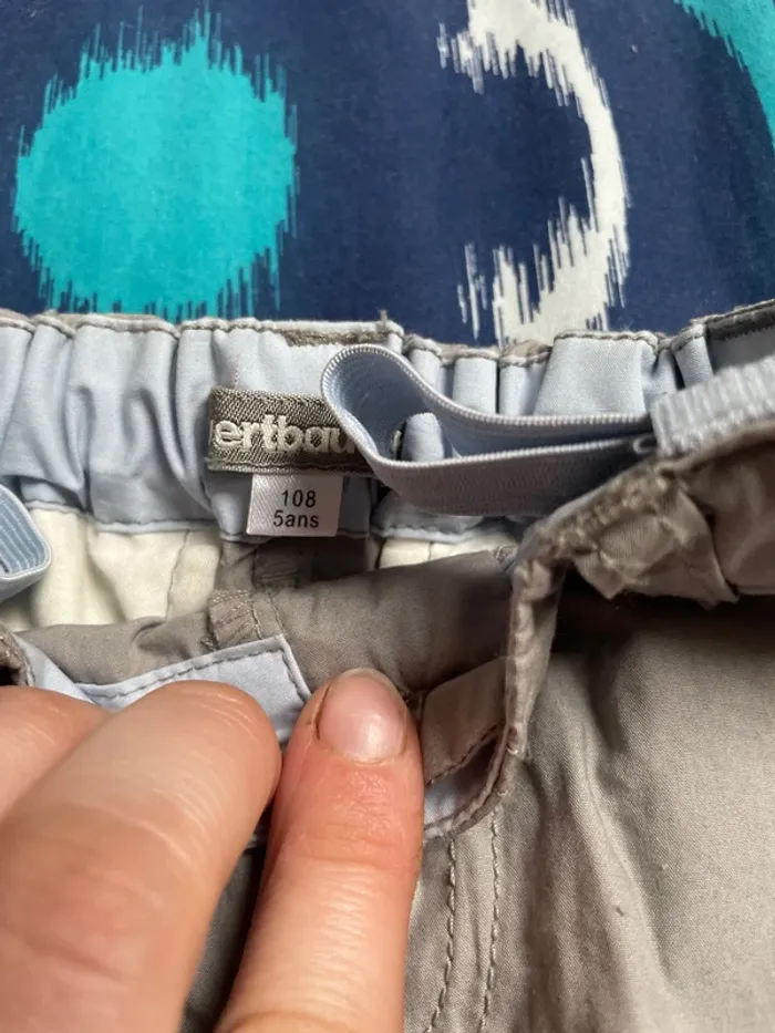 Pantalon cérémonie vert baudet - photo numéro 2