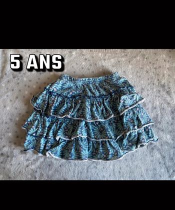 Jupe volantée 5 ans