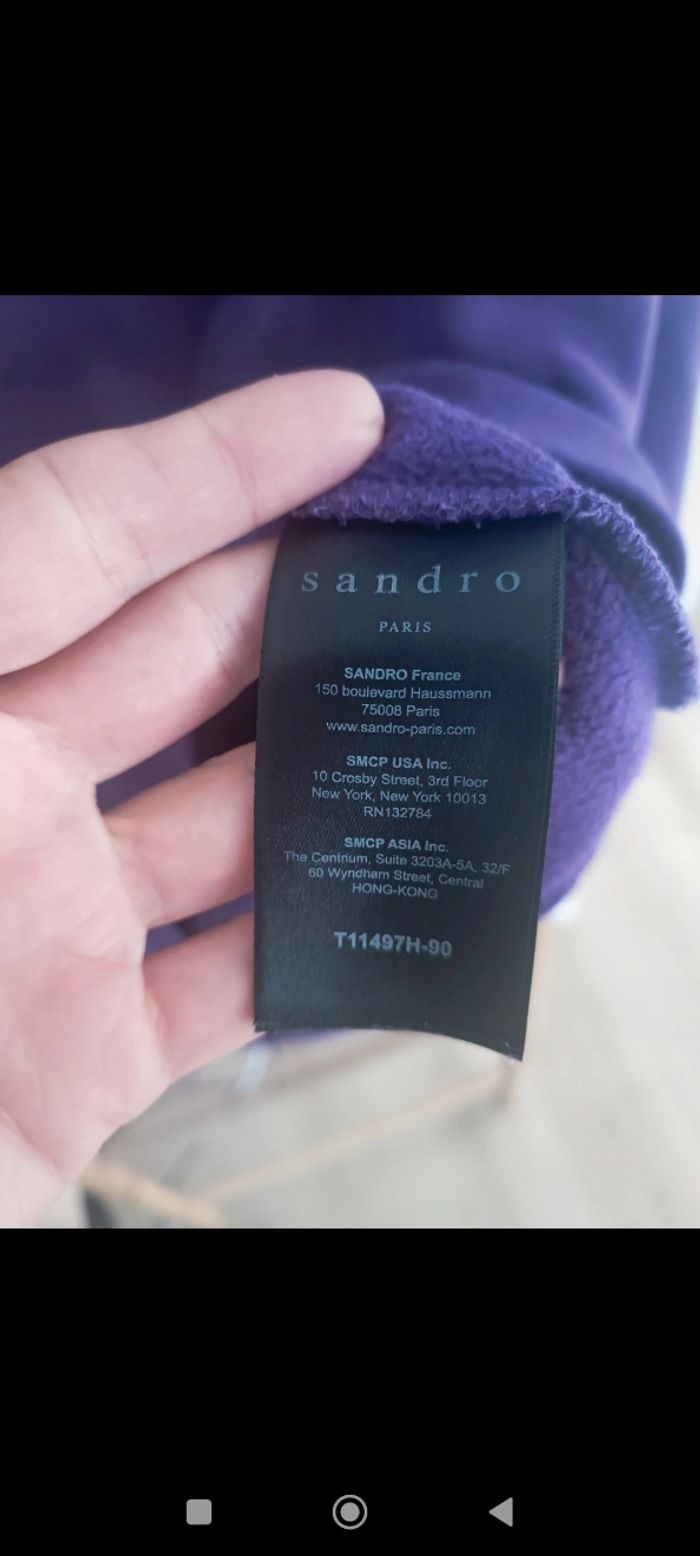 Pull Sandro taille 1 - photo numéro 4