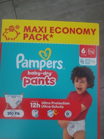 Pampers pants n' 6 