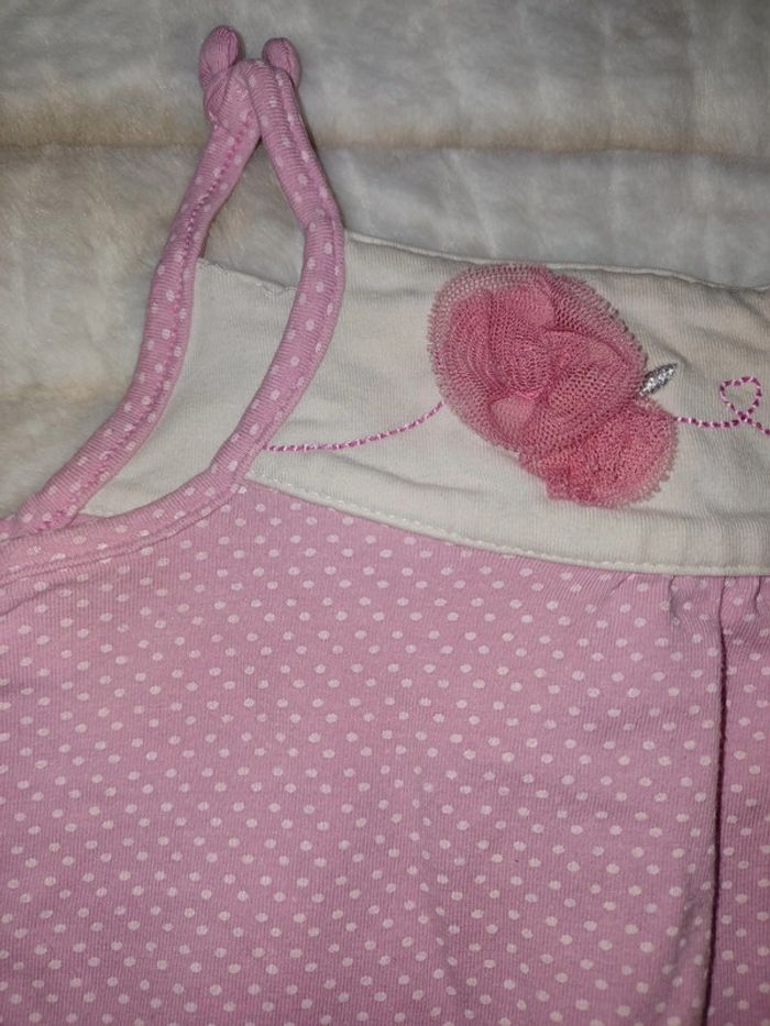 Superbe barboteuse fille 9 mois été - photo numéro 4