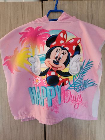 Serviette sortie de piscine minnie