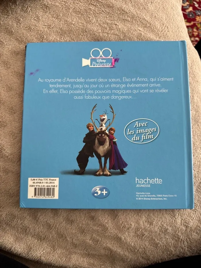 Livre la reine des neiges - photo numéro 2