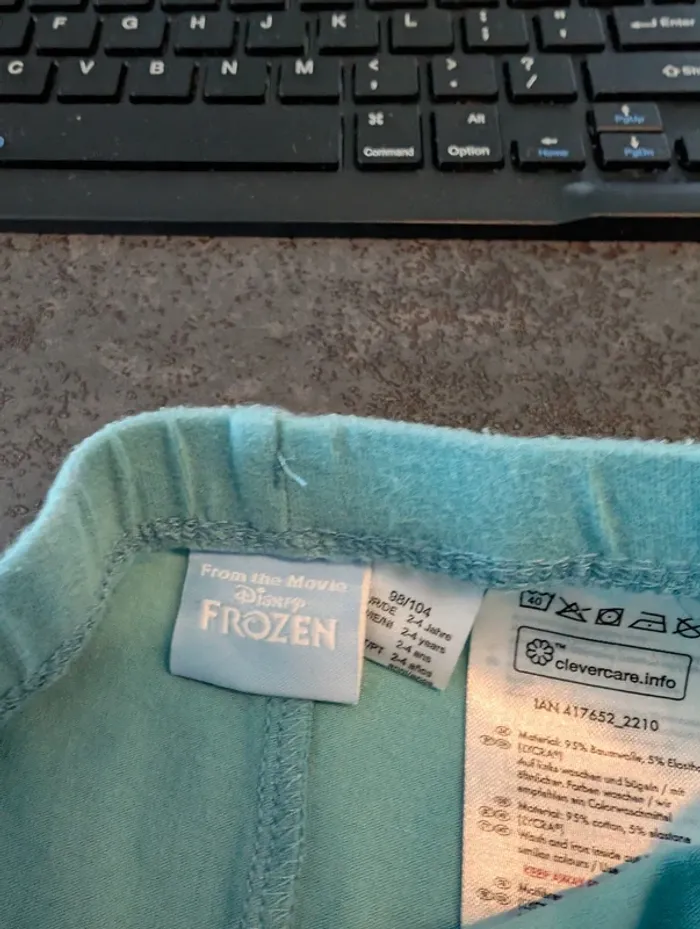 Legging fille 2/4 ans La reine des neiges - photo numéro 2