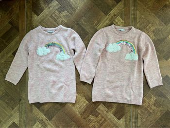 Robes hiver jumelles 7/8ans