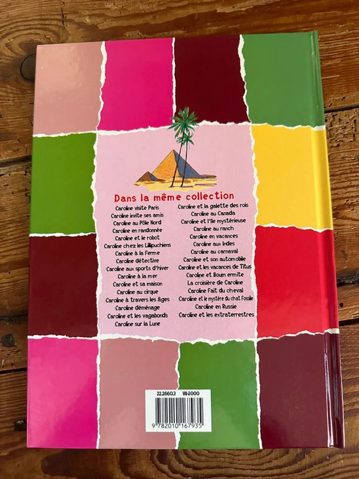 Livre bd album Pierre Probst multicolore Caroline en Égypte - photo numéro 2