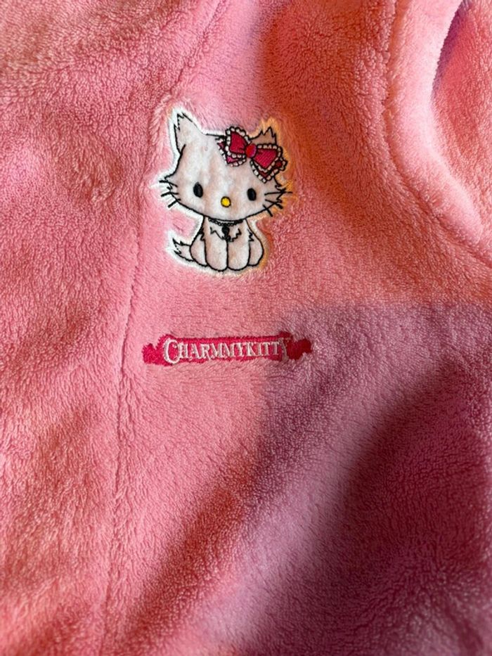 Lot nuit: Peignoir charmkitty hello Kitty + pantalon pyjama 4 ans - photo numéro 3