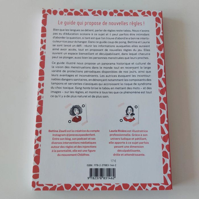 Livre - Sang honte: Le guide qui propose de nouvelles règles ! - photo numéro 2