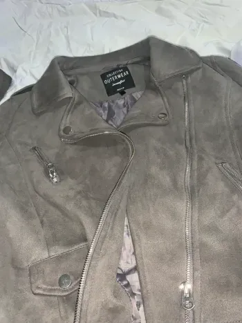 Veste blazer en daim