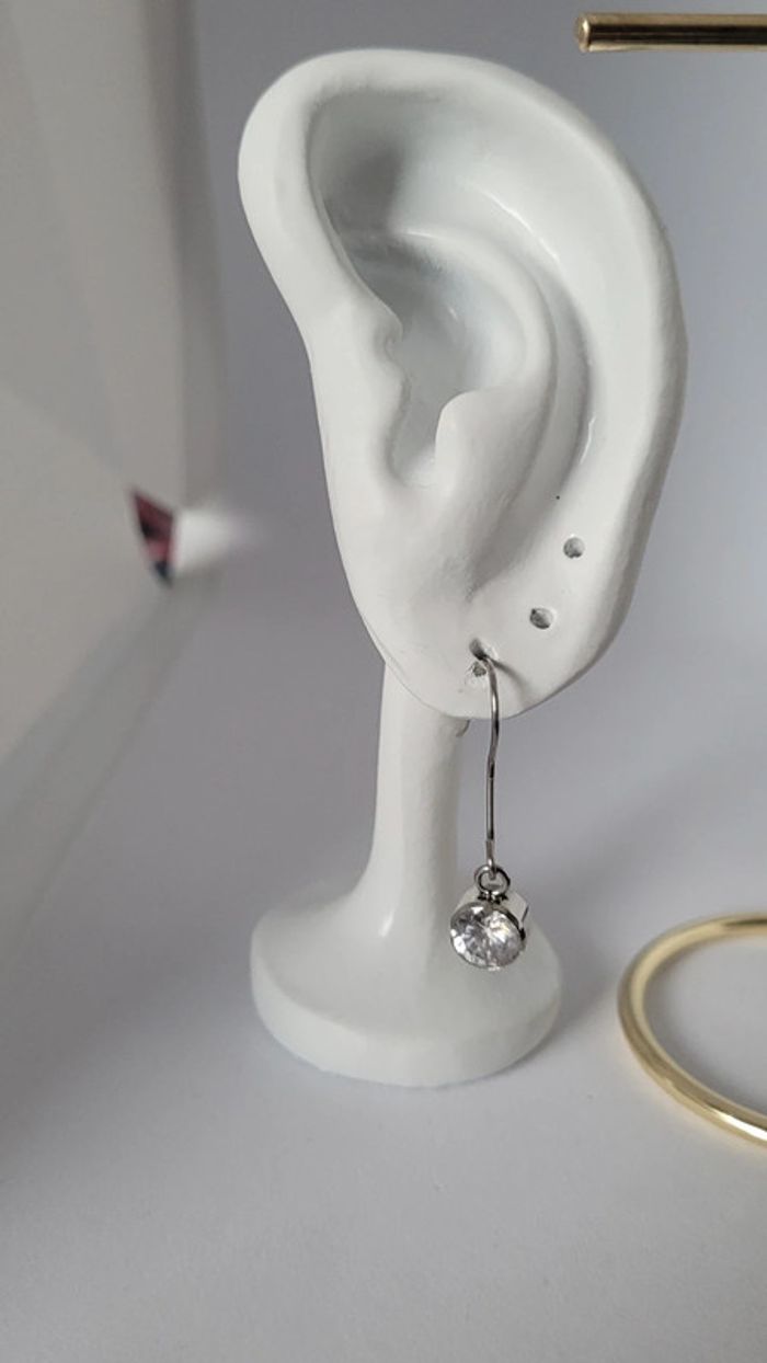 Pendantes oxydes de zirconium - photo numéro 5