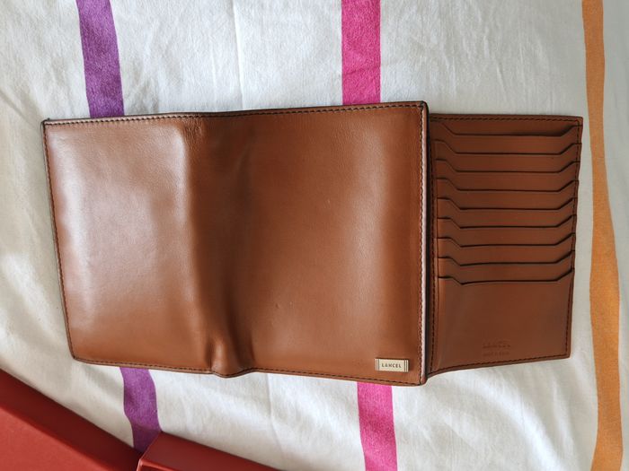 Porte feuille Lancel cuir de vachette - photo numéro 8