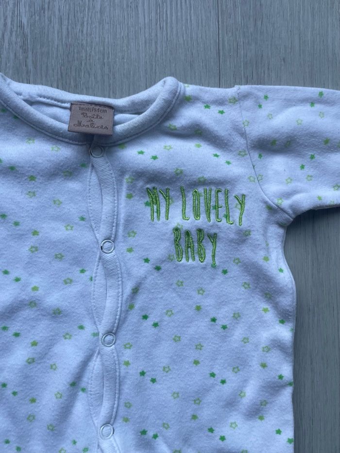 Pyjama bébé Boîte à Malices 1 mois – parfait état - photo numéro 2