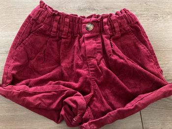 Short en velours Okaidi 8 ans
