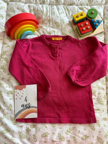 pull léger rose 4 ans tout simplement