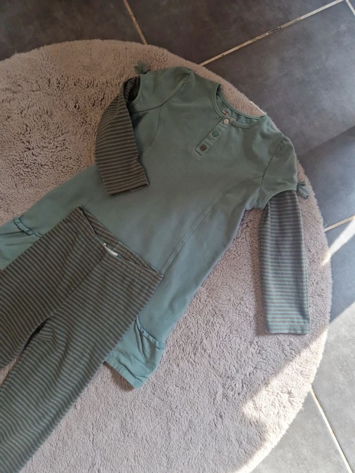Ensemble leggings et tunique Vert Baudet 5 ans - photo numéro 3