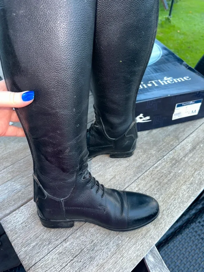 Bottes equi theme  taille 35 - photo numéro 4