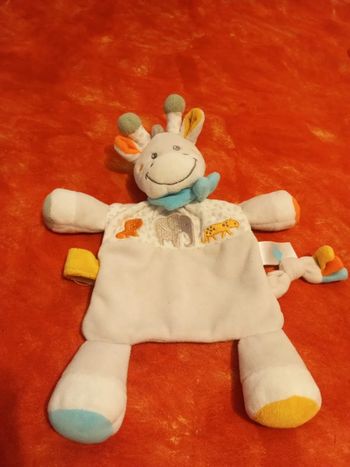 Doudou girafe Tex Baby