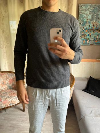 Pull Serge Blanco laine 15 de France