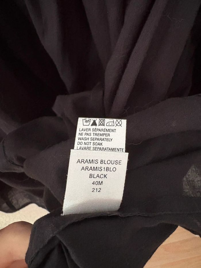 Chemisier Antik Batik Aramis noir / taille M - photo numéro 7