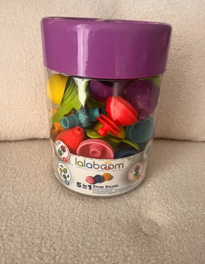 Jeu de perles sensorielles lalaboom
