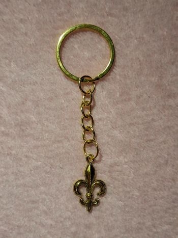 Porte clé Fleur de Lis