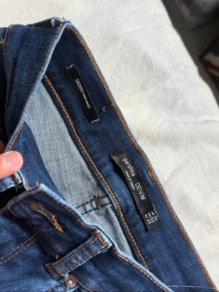 Jeans à trou Skinny Bershka - photo numéro 7