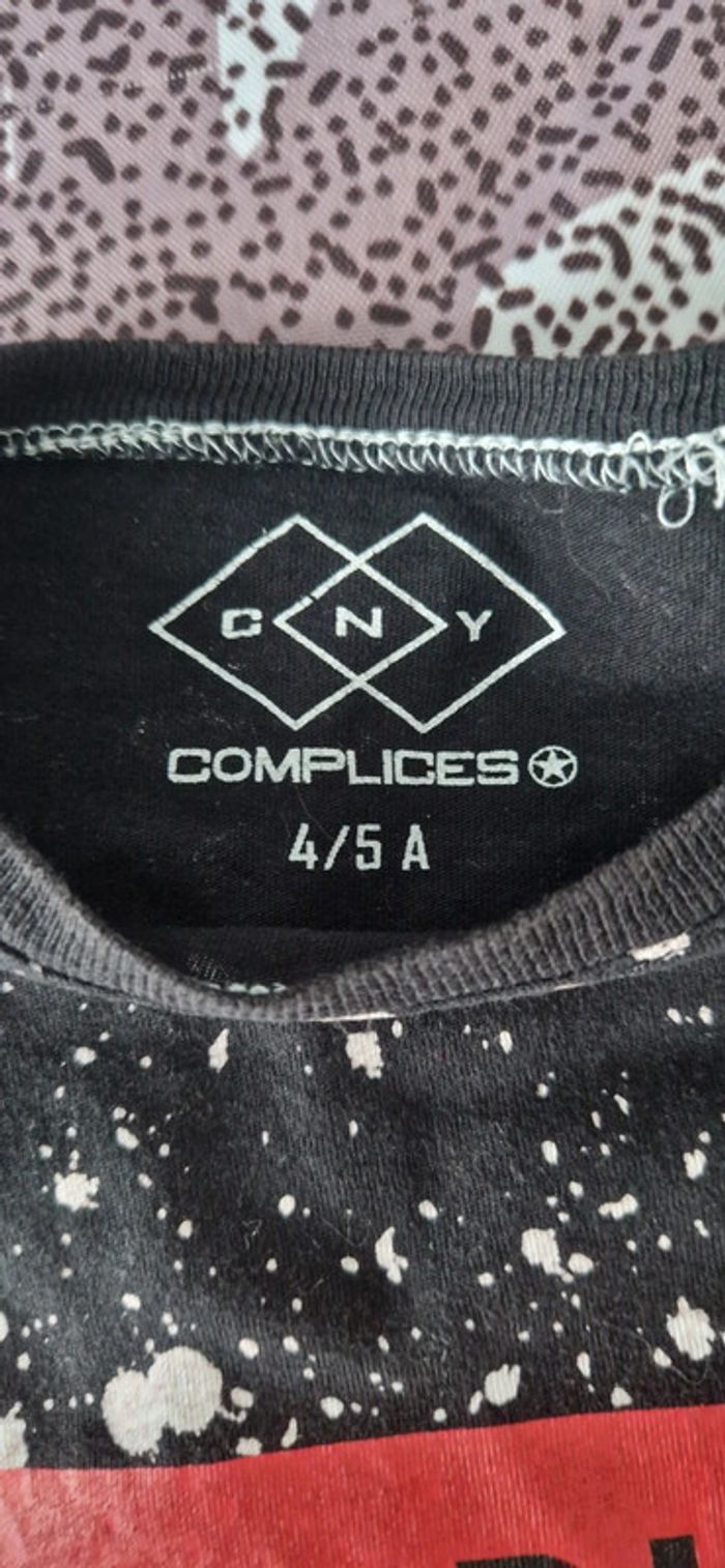 T shirt 4/5 ans Complices - photo numéro 3