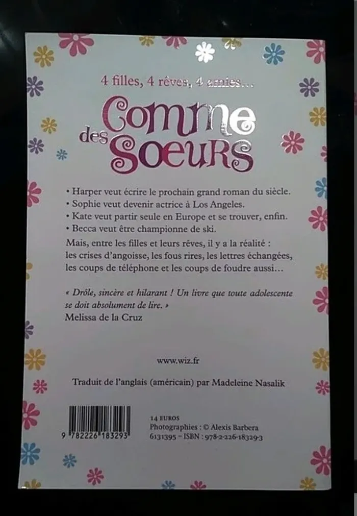 Livre "Comme des Soeurs" - Elizabeth Craft & Sarah Fain - Jeunesse/Roman Filles - photo numéro 2
