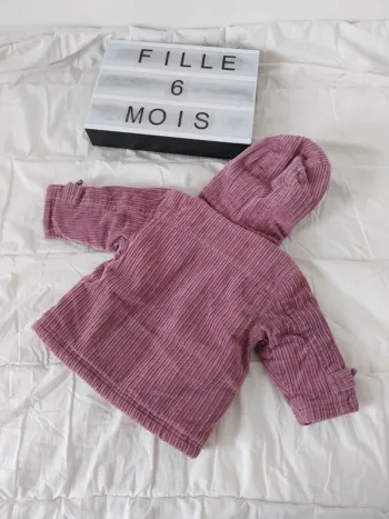 Manteau fille 6 mois Texbasic