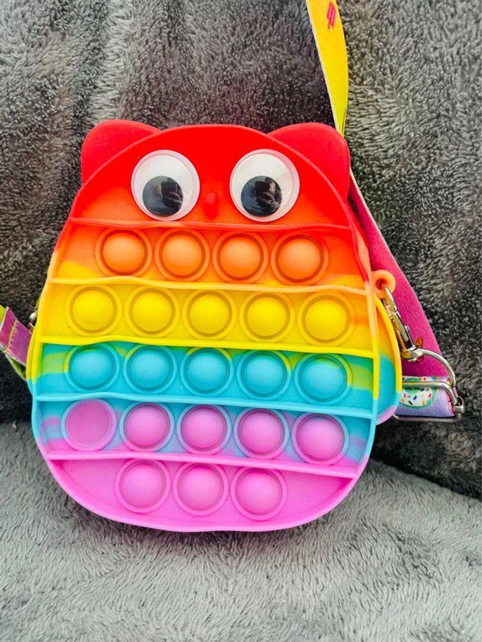 Sac hibou enfant pop it - photo numéro 2