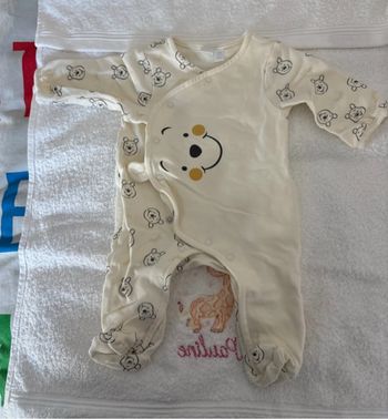 Pyjama Winnie mixte 1 mois